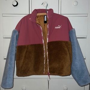 NWT Puma Sherpa Jacket